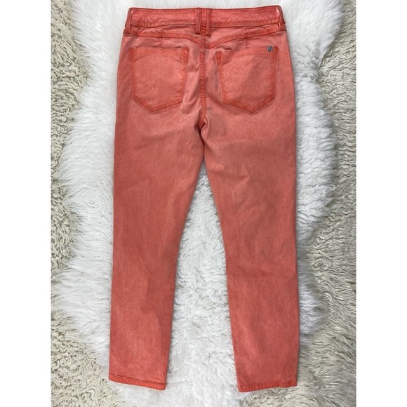 Bebe Size 27 Sweet Cantaloupe Skinny Ankle Jeans - Picture 2 of 7